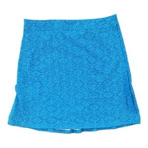 RipSkirt Hawaii Wrap Skirt Medium Length 2 Ocean Batik  Blue Size Medium NWT